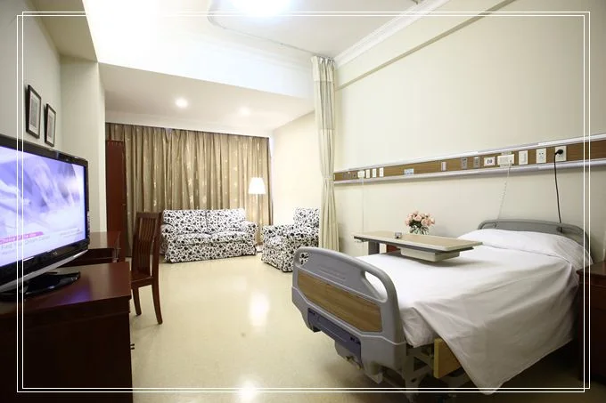 A single room shown by Huashan International Medical Center